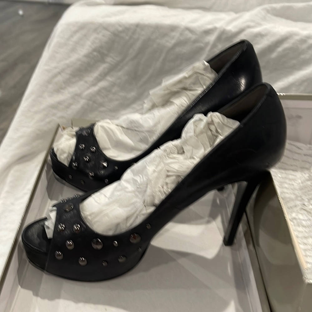 Black Marc fisher 8.5 black high heel shoes
